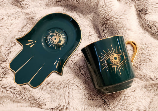 Evil Eye Tea Cup Set