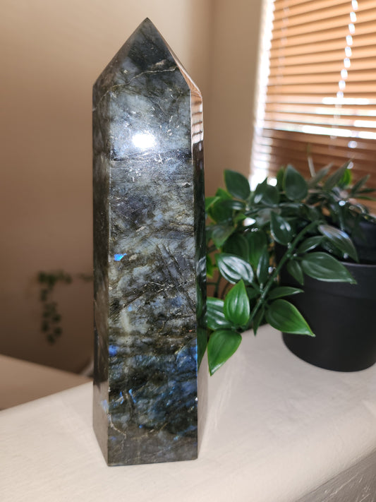 7Inch Labradorite Obelisk. *SALE*