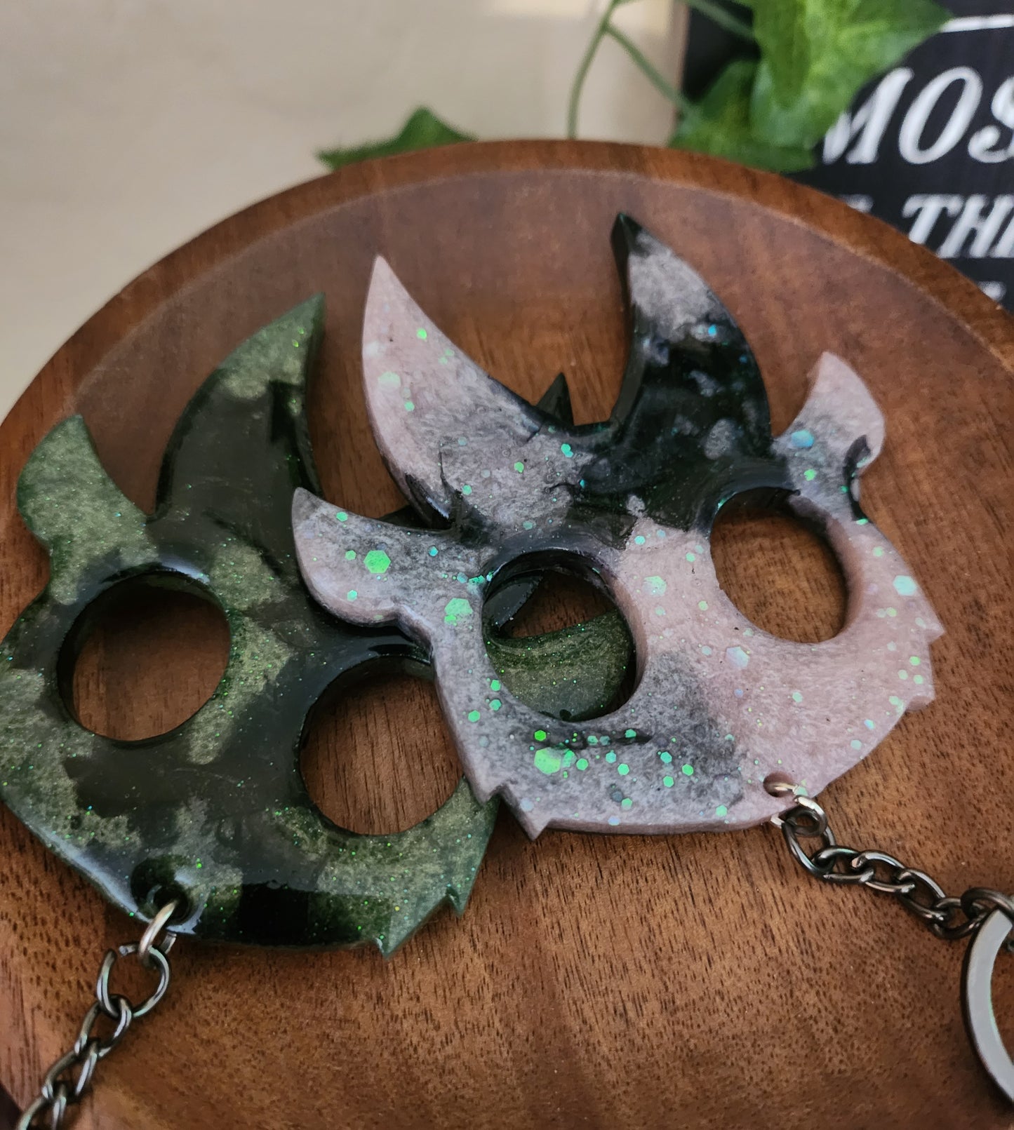 Baphomet Self-Defense Keychains