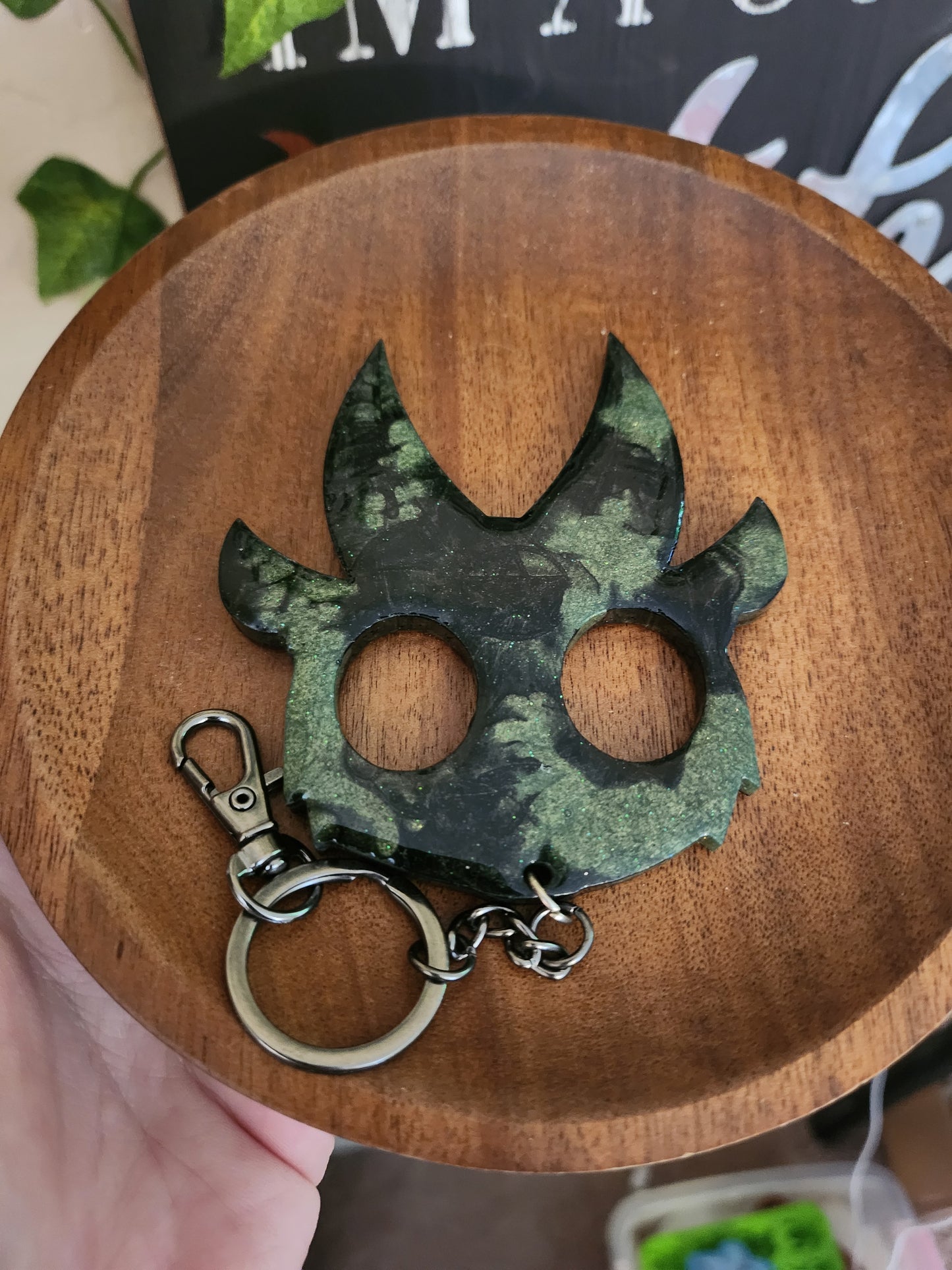 Baphomet Self-Defense Keychains