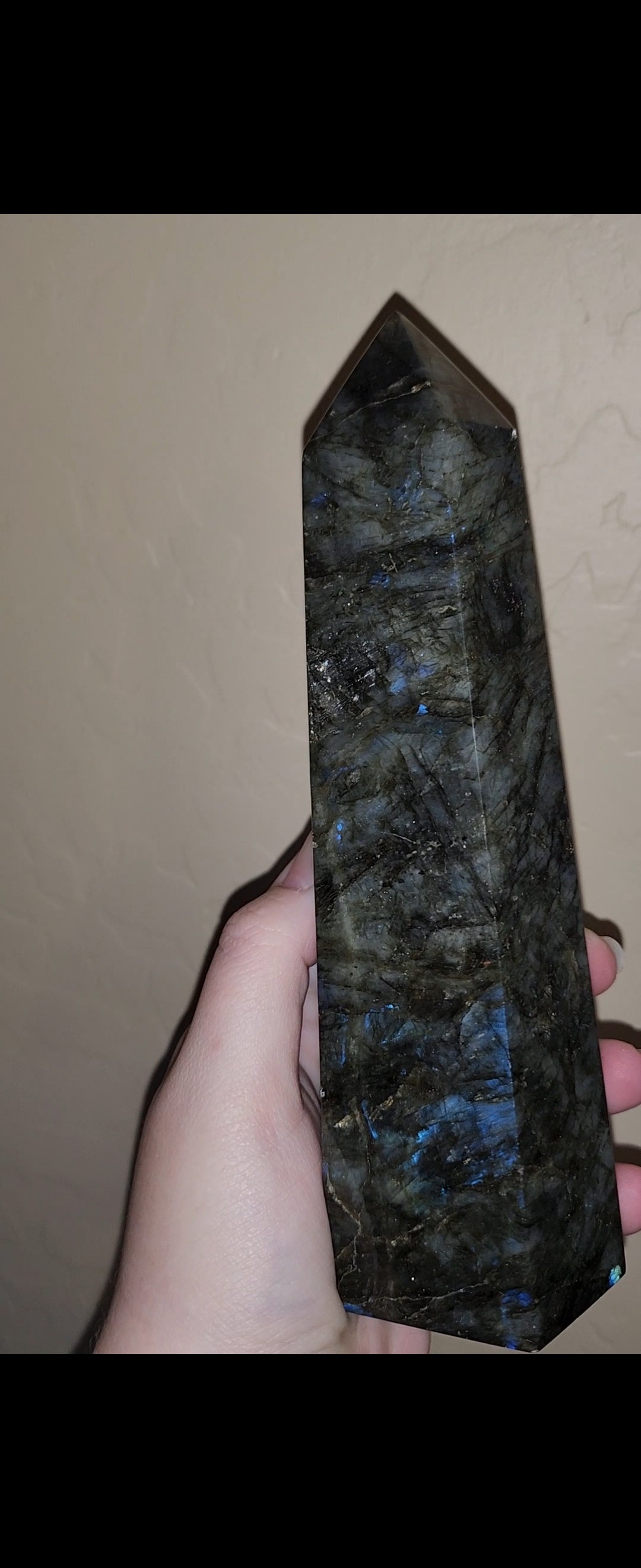 7Inch Labradorite Obelisk. *SALE*